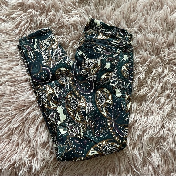 7 For All Mankind Paisley Print Pants Side 25 - Picture 6 of 13